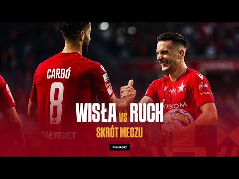 1. LIGA: WISŁA KRAKÓW - RUCH CHORZÓW, PRZEPIĘKNE GOLE I KONTROWERSJA | SKRÓT | SEZON 2024/25