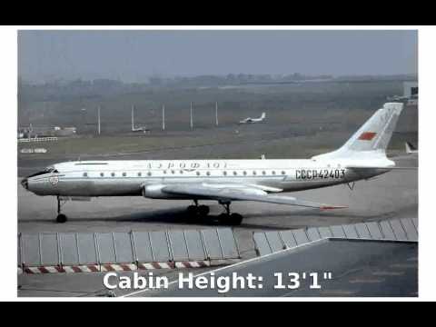 Tupolev Tu-330  Commercial Passenger Jet -  Features Specs