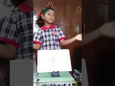 FRUITS ACTION SONG BY SUDEEPTHI OF 1 A. D. BALA JOY DADY.  PRT.  K. V.  MINAMBAKKAM#shortsvideo