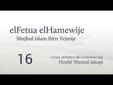 16. elFetua elHamewije - Hoxhë Xhemal Jakupi