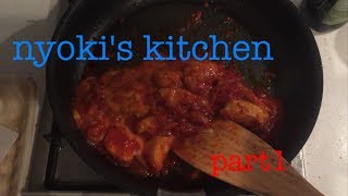【Nyoki`s kitchen】鶏むね肉のトマト煮