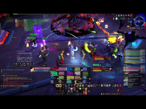 Dark Inquisitor Xanesh Ny'alotha Raid Mythic Guild Epic Wipe - Ragnaros holy paladin pov