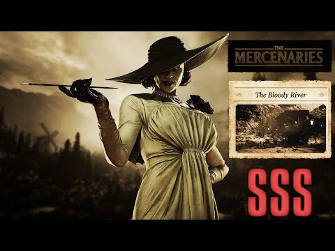RESIDENT EVIL VILLAGE | MERCENARIES - LADY DIMITRESCU - BLOODY RIVER (SSS RANK)