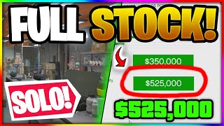 HOW TO SELL FULL MC STOCK SOLO in GTA Online!! (EASY $700,000 PROFIT)