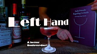 Left Hand || A Perfect Boulevardier from Regarding Cocktails by Sasha Petraske