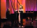 Bernadette Peters Sings "Making Love Alone"