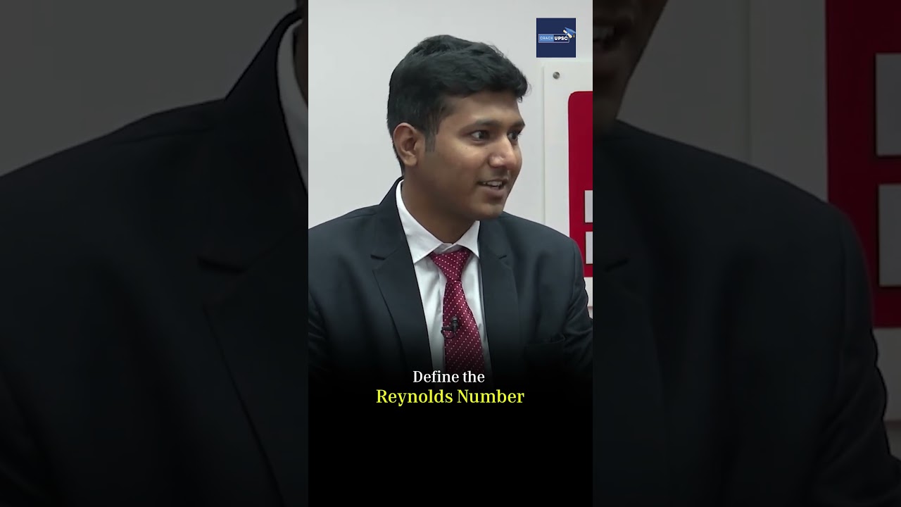 Reynolds Number Explained😎 | A Topper's Guide to Tackling ESE Interview Questions 🧐