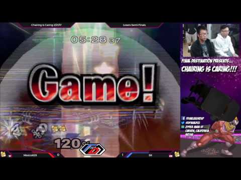 Chairing Is Caring 2/21/17 - Mexico629 (Fox) vs Sk (Fox) Losers Semi-Finals - Smash Melee