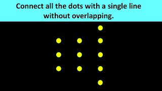 Brain Test - 04 - Test Your IQ - Brain Teaser Solved | Connect the Dots Challenge