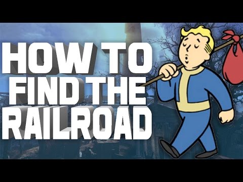 FALLOUT 4 - HOW TO FIND THE RAILROAD (FREEDOM TRAIL TUTORIAL)