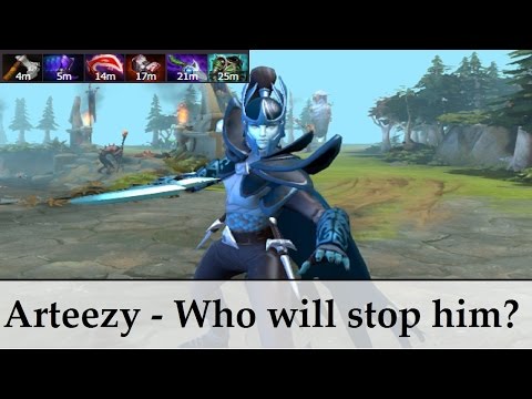 Arteezy - Phantom Assassin | 15 kills | 1000 DMG per min.