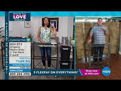 HSN | Origami Storage & Organization 08.14.2022 - 02 PM