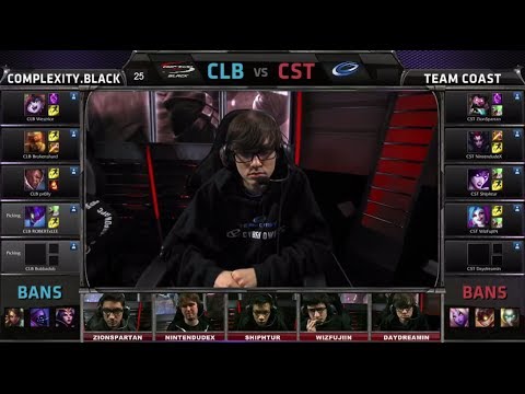 Coast vs compLexity.Black Game 4 | S4 NA LCS Summer Promotion Tournament | CST vs CLB G4