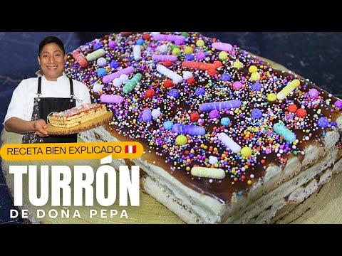 TURRON de DOÑA PEPA 🇵🇪 | POSTRE PERUANO 😋