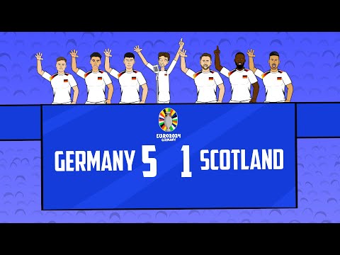 GERMANY 5-1 SCOTLAND!😂 (Euro 2024 Day 1 Goals Highlights)