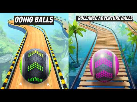 Going Balls VS Rollance Adventure Balls - All Levels Gameplay Android iOS Ep 2