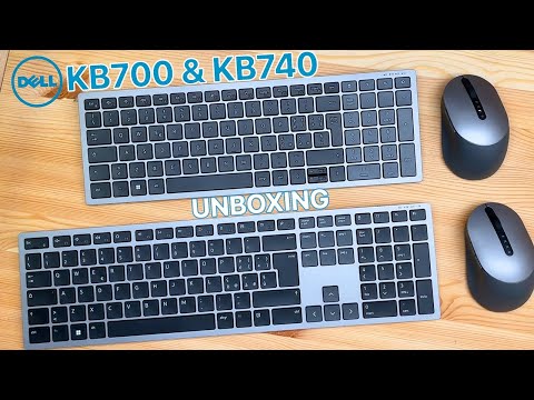 Unboxing The DELL KB700 & KB740 Keyboards #fayron