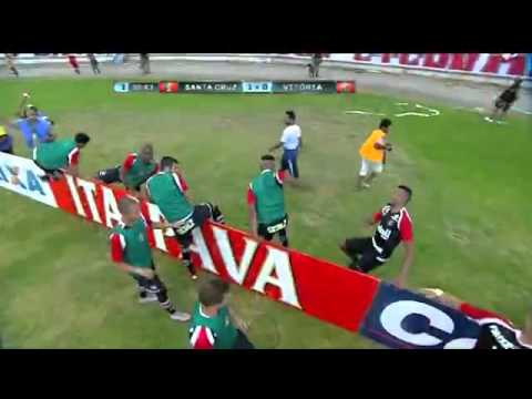 Santa Cruz 3 x 1 Vitória – Brazilian Championship Series B