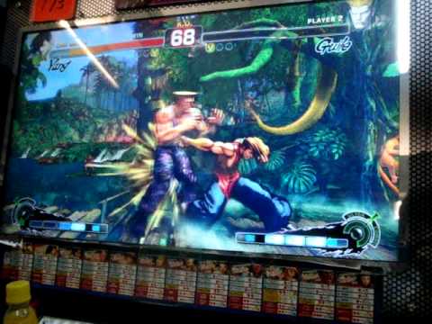 第二回 HKF SSF4AE 3on3 Team Battle Final KiT(Ya) vs Gameoutttt(Gu)