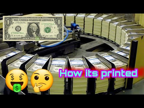 HOW AMERICAN CURRENCY ARE MADE |DOLLAR  PROCESSES ||MONEY MAKING