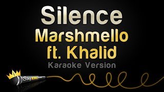 Marshmello ft. Khalid - Silence (Karaoke Version) - YouTube