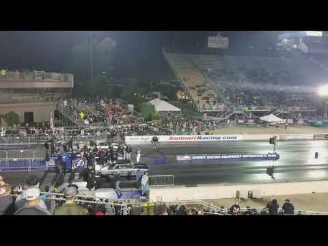Street outlaws Daddy Dave vs megladon