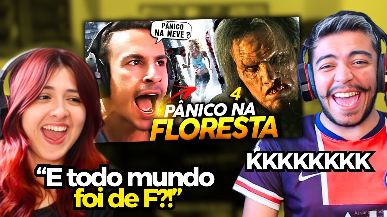 SUPER XANDÃO ASSISTINDO PÂNICO NA FLORESTA 4 | PÂNICO NA NEVE? | REACT