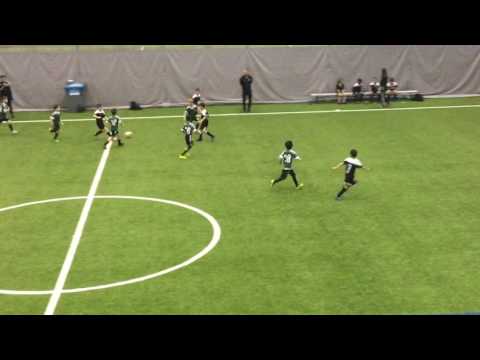 AJ  scores season 2016-2017 with Burloak Academy (Dixie White)