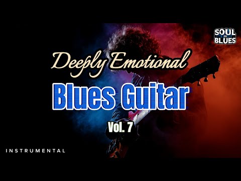 Deeply Emotional Blues Guitar Vol. 7 | Tears Flow from the Guitar in the Silence of the Night