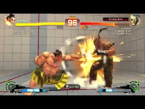 o wa re jp (Honda) Vs piyoppia (Sagat) SSF4 AE 2012 Match Video 1080p Super Street Fighter 42469