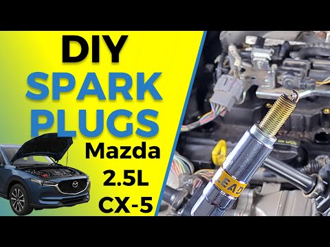 How to Change  Spark Plugs on Mazda 2.5L CX-5, CX-9, CX-30, CX-50, Mazda3 & Mazda6 (2014–2026) DIY