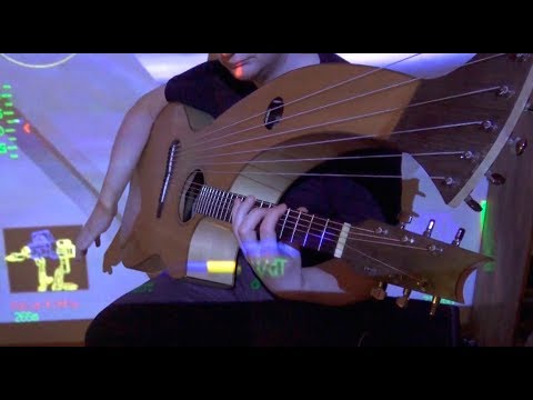 MechWarrior 2 Soundtrack "Temper Edge" (Harp Guitar Cover)