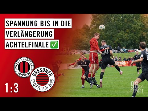 Leipziger SC - Dresdner SC 1:3 n.V. (12.10.2025) -  98er Spieltags-Report