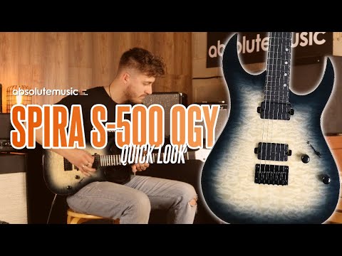 Демонстрация звучания электрогитары Spira серии 500