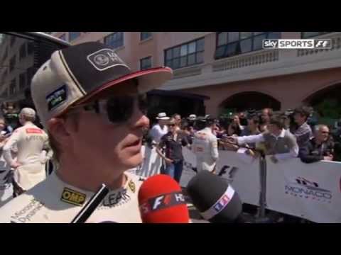 Kimi Raikkonen post qualifying interview - F1 2012 Monaco