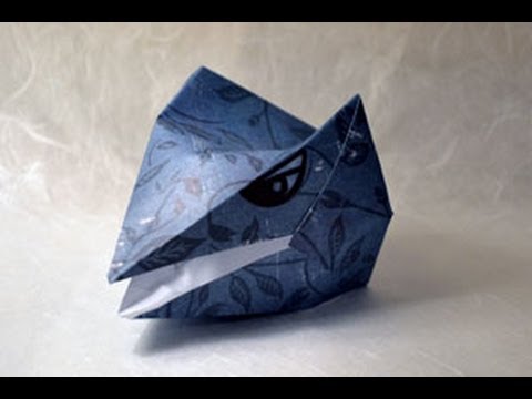 Origami Dragon-Head Instructions: www.Origami-Fun.com