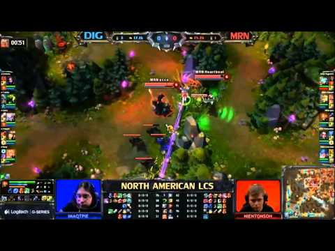 PanderNyrl Casts! North American LCS Week 6 Dignitas vs MRN