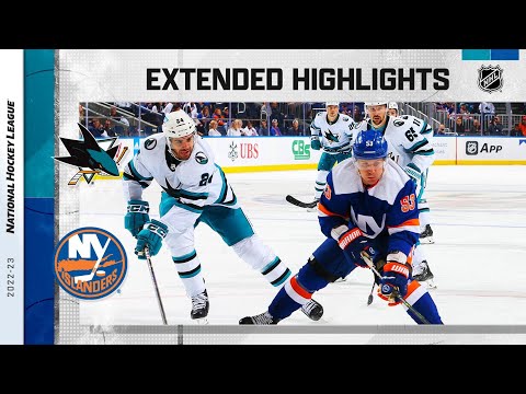 San Jose Sharks vs. New York Islanders Oct 18, 2022 HIGHLIGHTS