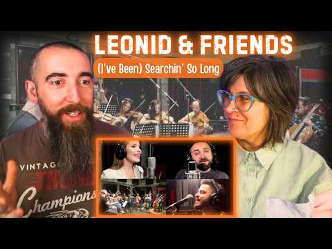 Leonid & Friends - (I've Been) Searchin' So Long (Chicago cover) (REACTION) with my wife