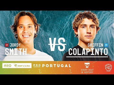 Jordy Smith vs. Griffin Colapinto - Round of 16, Heat 1 - MEO Rip Curl Pro Portugal 2019