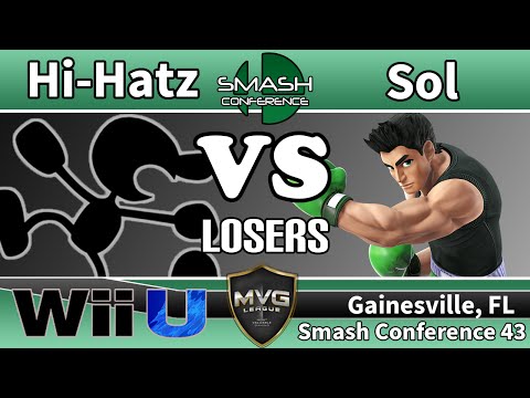 Hi-Hatz (Ganon & G&W) vs. MVG|Sol (Little Mac) - SSB4 Losers R7 - SC43