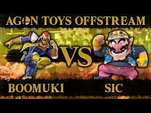 AgonTOYS - Boomuki (Captain Falcon) vs SiC (Wario) - Offstream Match - Smash 4