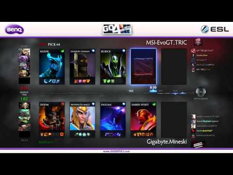Dota 2 - Mineski vs. MSIEvoGT - Go4Dota2 - Cup 9 - Finals G2 pt. 1