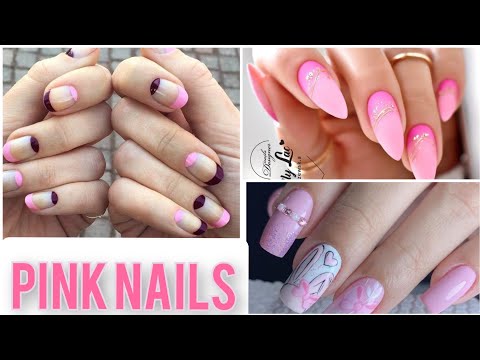 UÑAS ROSA 2021-2022 #NAILSPINK #TENDENCIAUÑAS2022 #DISEÑOSDEUÑAS #NAILS2021 #