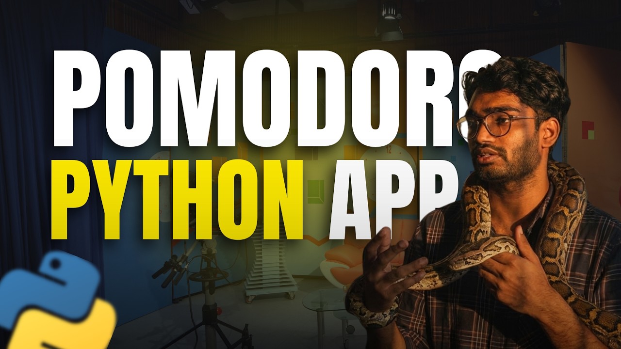 Build a Pomodoro Timer App with Python & Tkinter | Step-by-Step GUI Tutorial