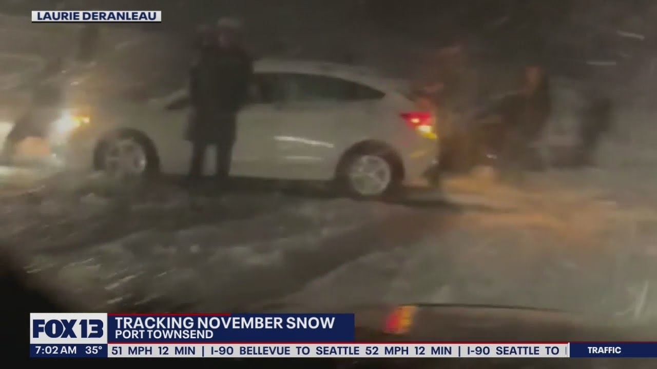 How much snow did Port Townsend Washington get? Tipseri