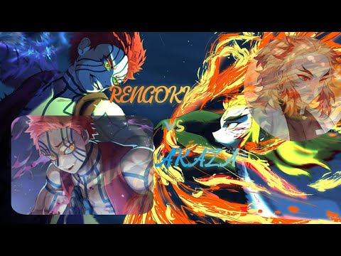 Akaza vs Rengoku // Don't stop the music - SVEA, Zikai (Lyrics) // music video