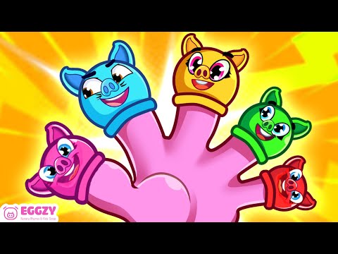 NEW Finger Family Song 🤩 | + More Best Kids Songs 😻🐨🐰🦁 And Nursery Rhymes by Eggzy