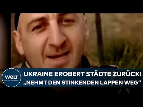 PUTINS KRIEG: Ukraine erobert mehr als 40 Städte und Dörfer im Süden des Landes zurück