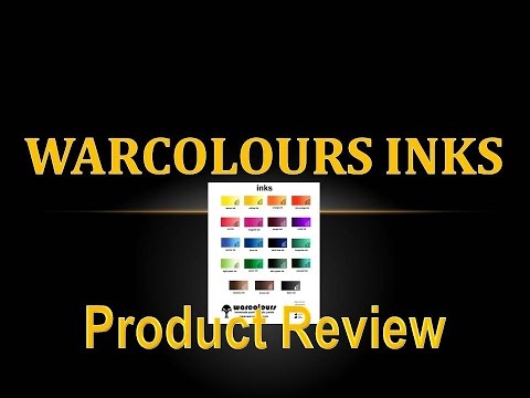 Product Review 24 - Warcolours Ink Set